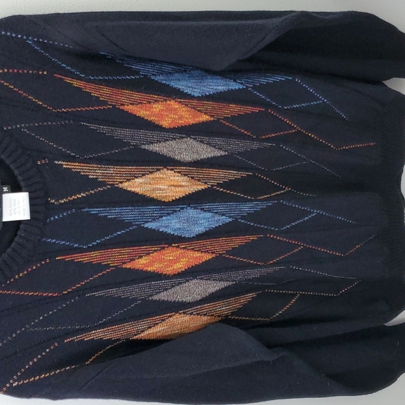 Lorenzo Tavernari Made In Italy Wool Blend Sweater Size Medium - Picture 2 of 5